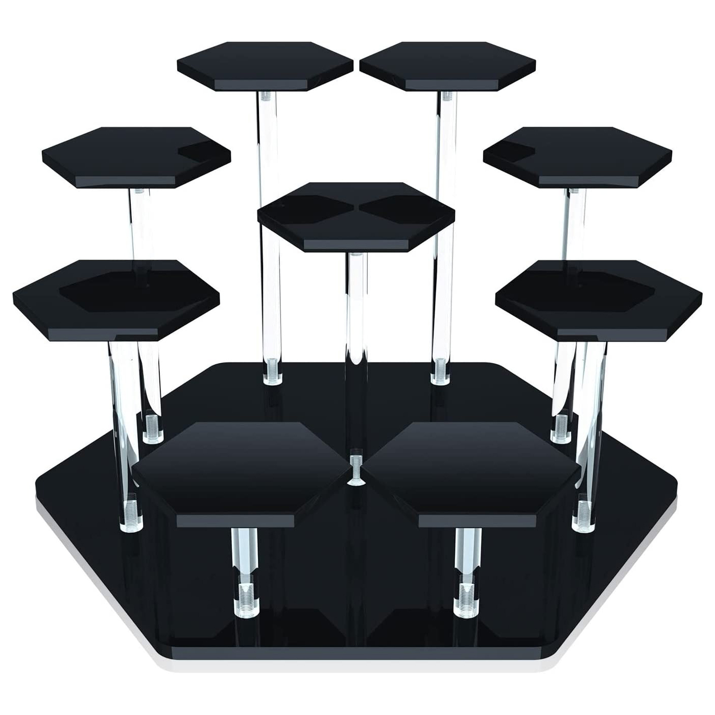 Cupcake Stand Tier - Espositore in acrilico a 8/9 livelli
