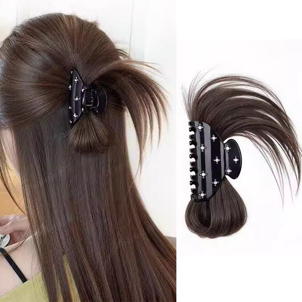 Event Suppliers - Chignon Sintetico Effetto Naturale con Clip