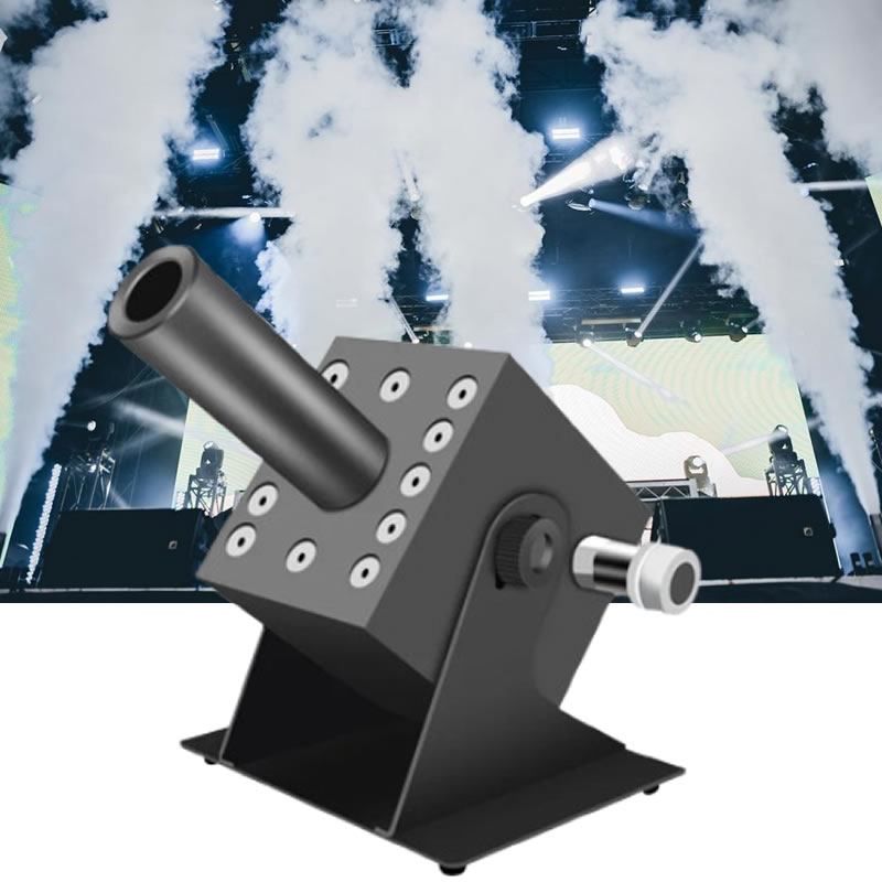 Confetti Cannon Tube - Macchina del fumo CO2 a LED