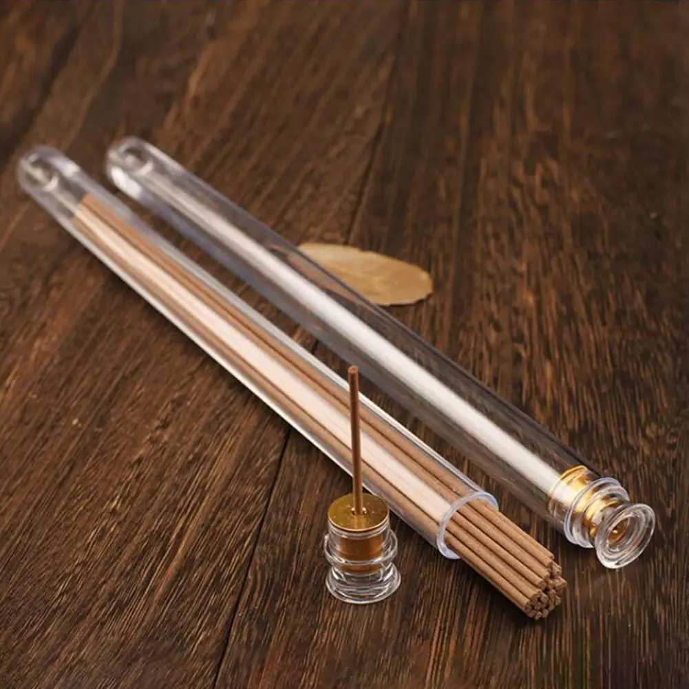 Centerpiece Stick - Acrilico staccabile coperchio ermetico porta incenso
