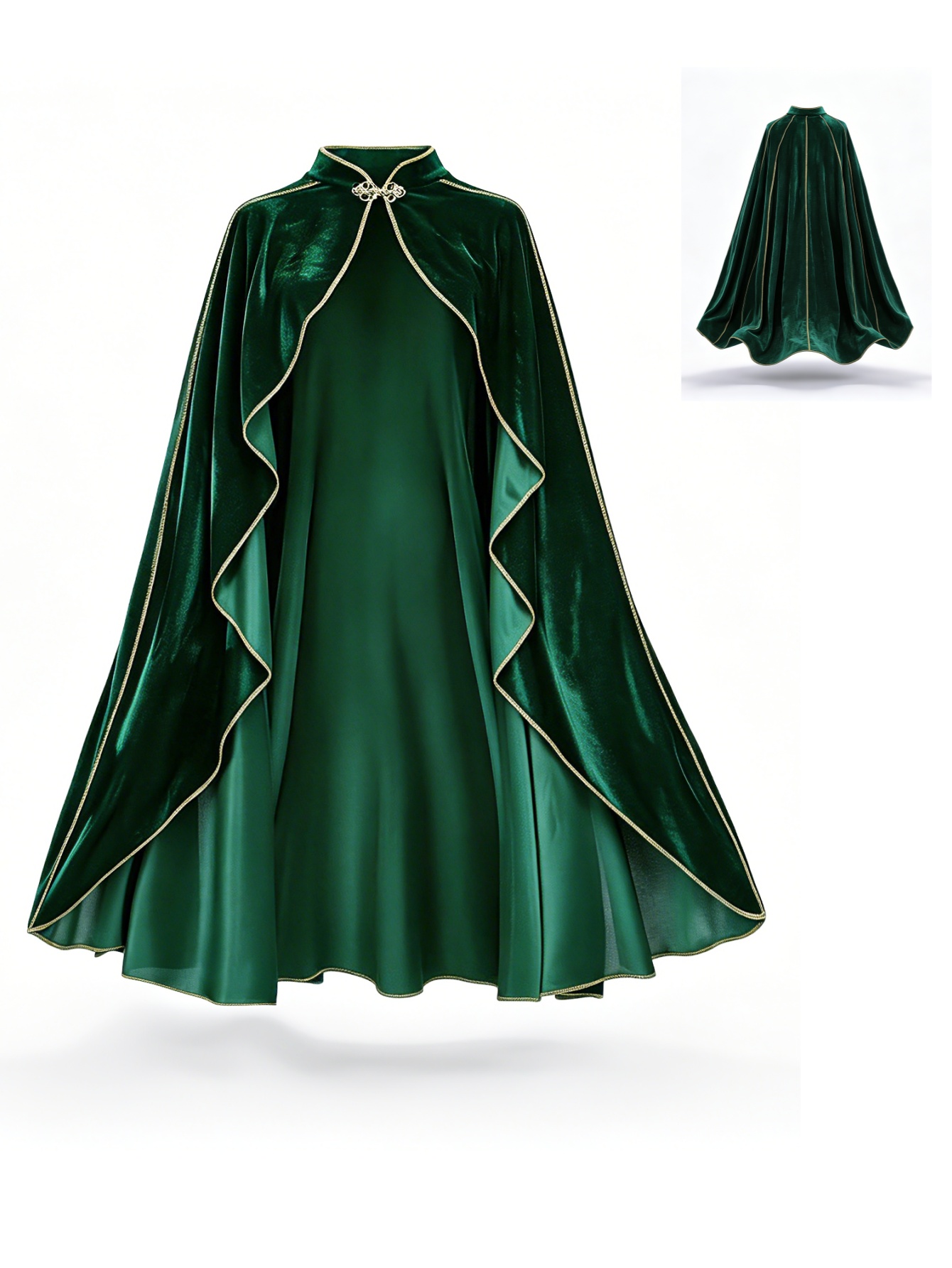 Event Support - Mantello Vintage da Donna in Velluto
