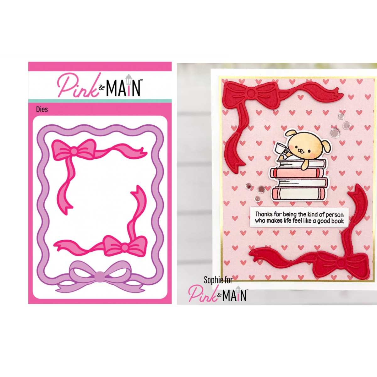 Papercraft Supply Ribbon - Fustelle in metallo per nastri e