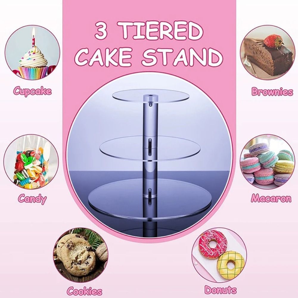 Supporto per cupcake in acrili - Cupcake Stand Tier recensione e prezzo