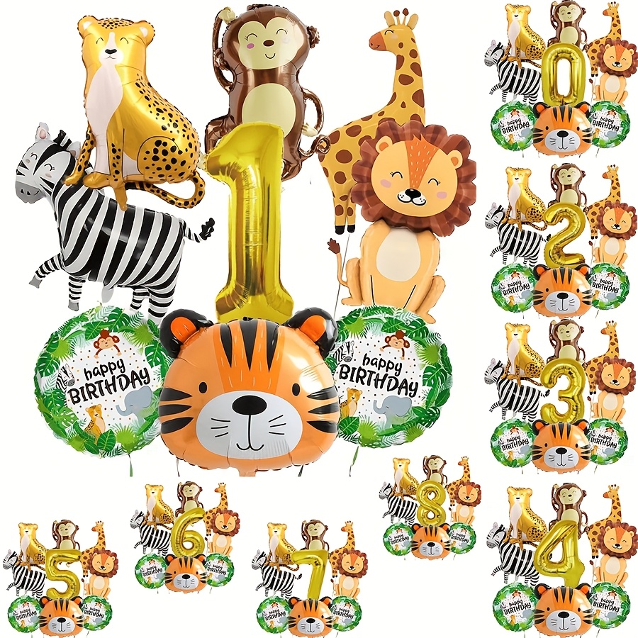 9 pezzi/set Jungle Safari Part - Event & Party Supply Photos recensione e prezzo