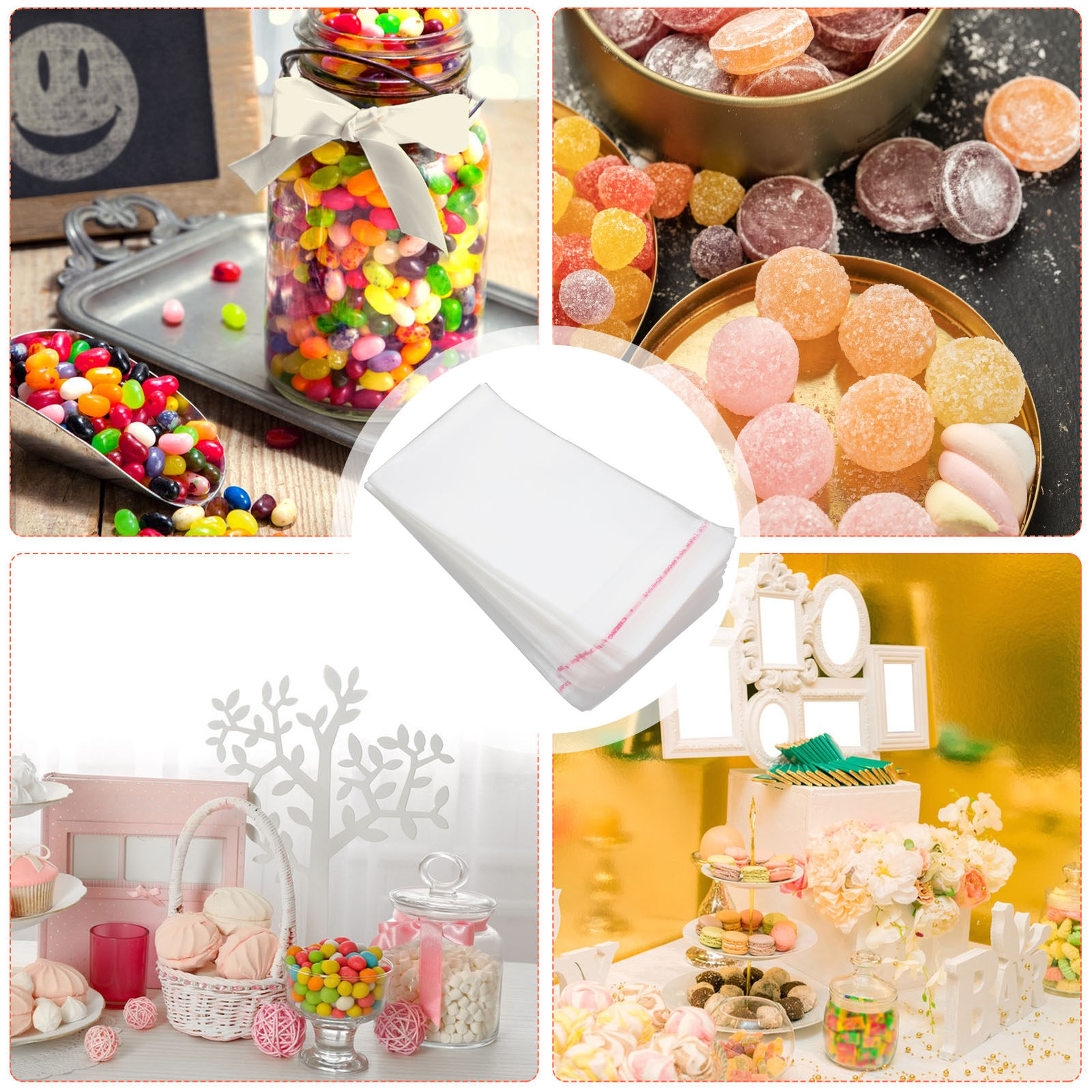 200 Pezzi di Sacchetti Traspar - Party Favor Bag recensione e prezzo