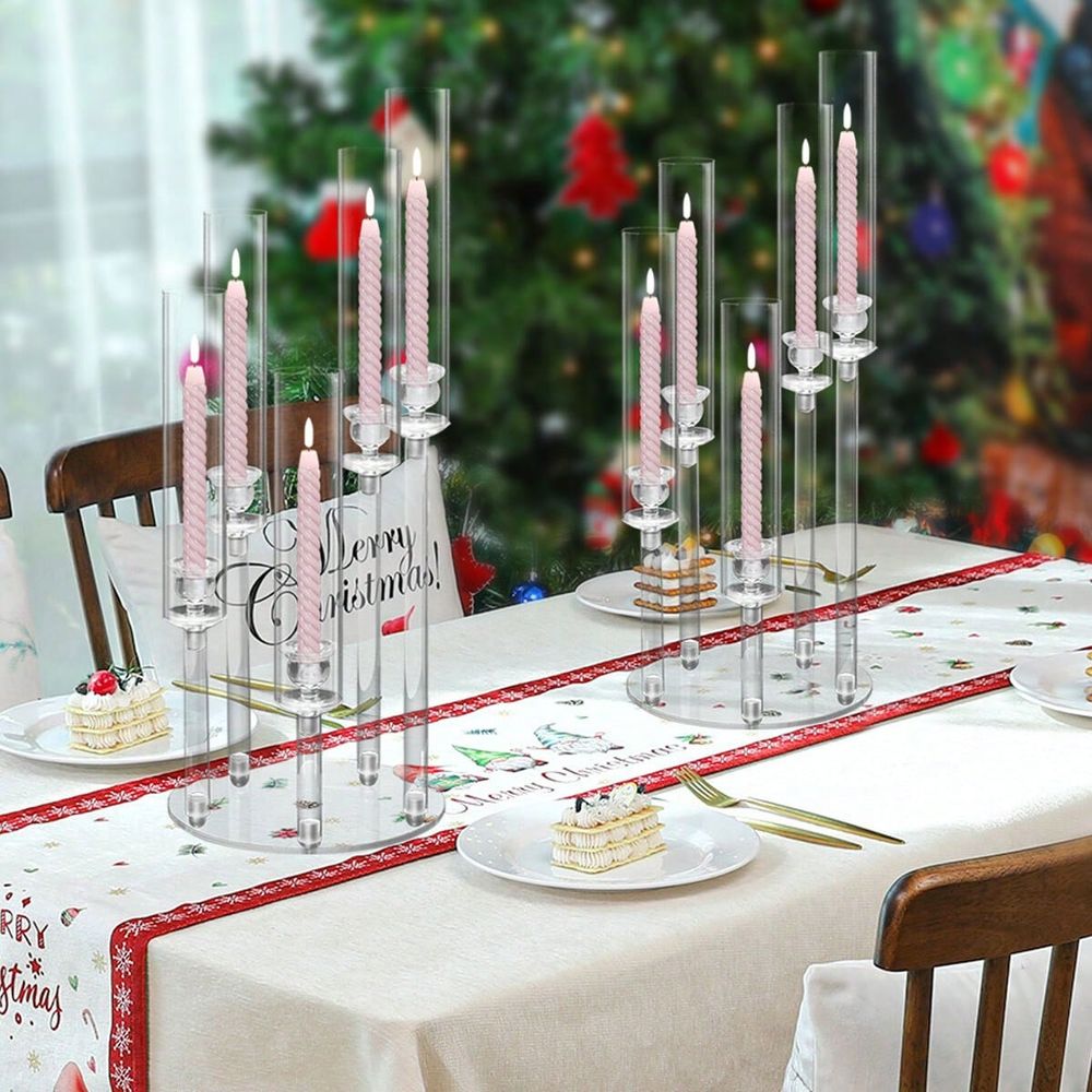 Candelabro in acrilico a 5 bra - Centerpiece Stick recensione e prezzo