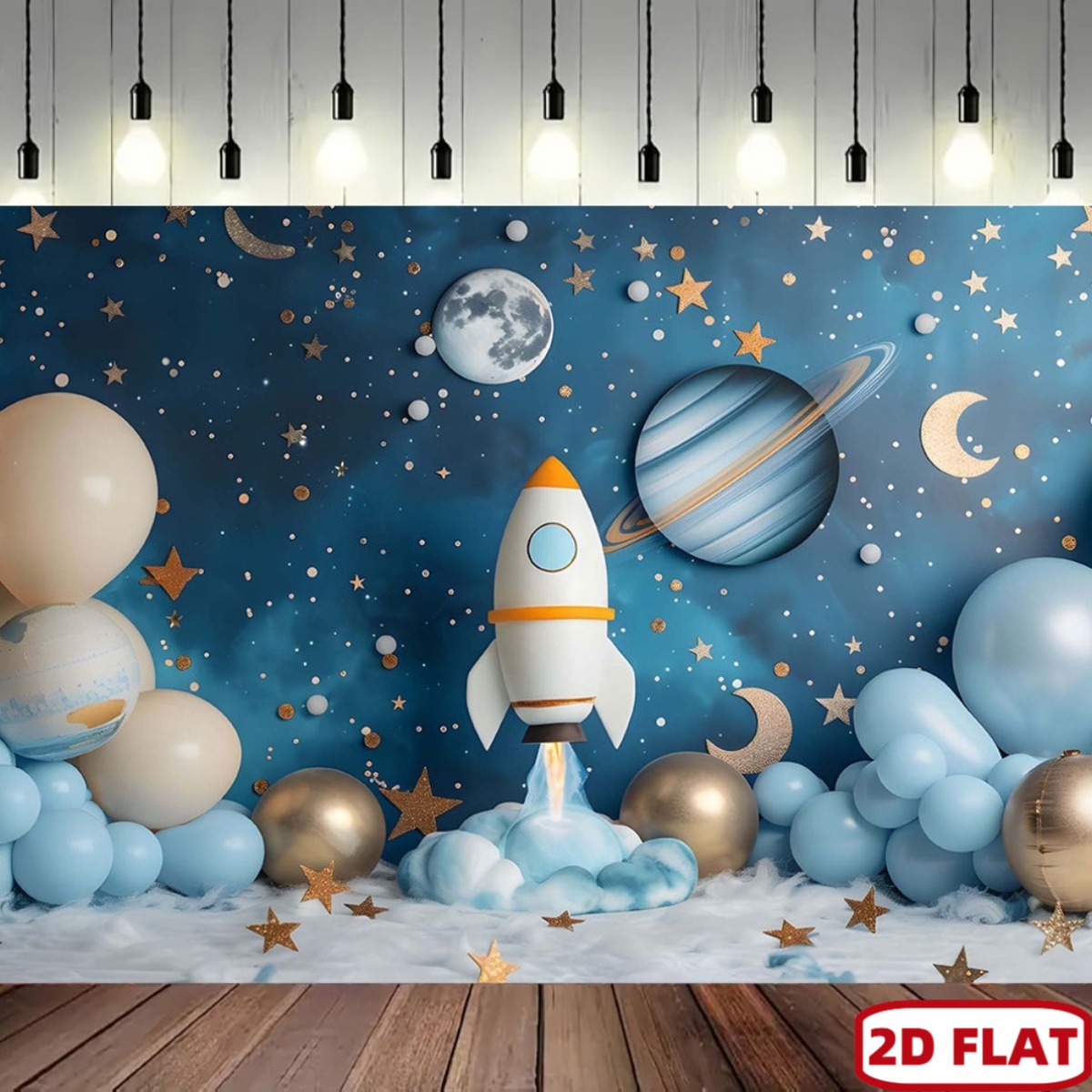 Banner piatto 2D per feste a t - Event Launch Party recensione e prezzo