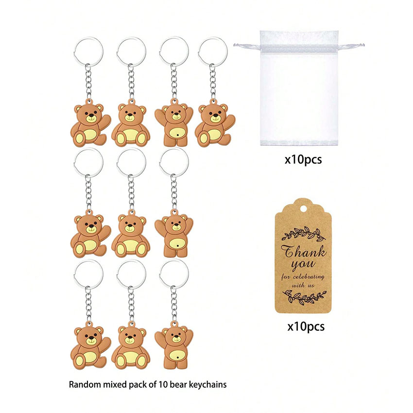 10 portachiavi a forma di orse - Event & Party Supply Photos recensione e prezzo