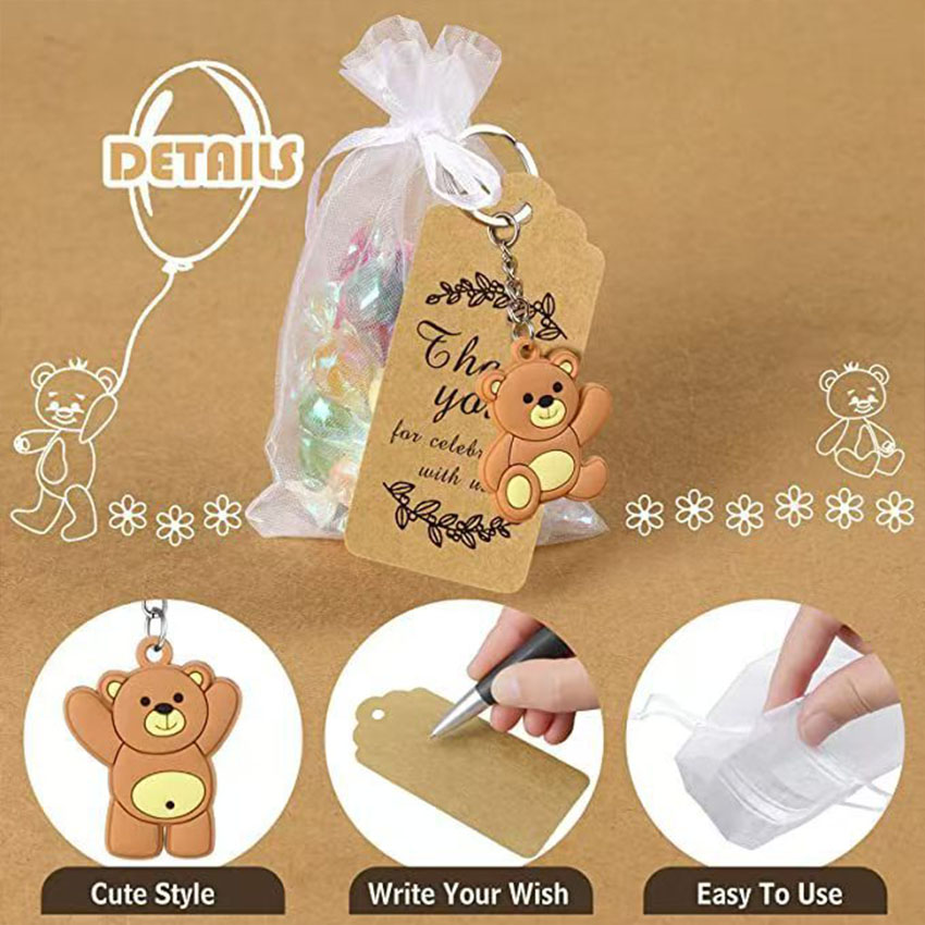 10 portachiavi a forma di orse - Event & Party Supply Photos recensione e prezzo